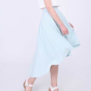 Runway Bandits Blue Mint High-Low Skirt